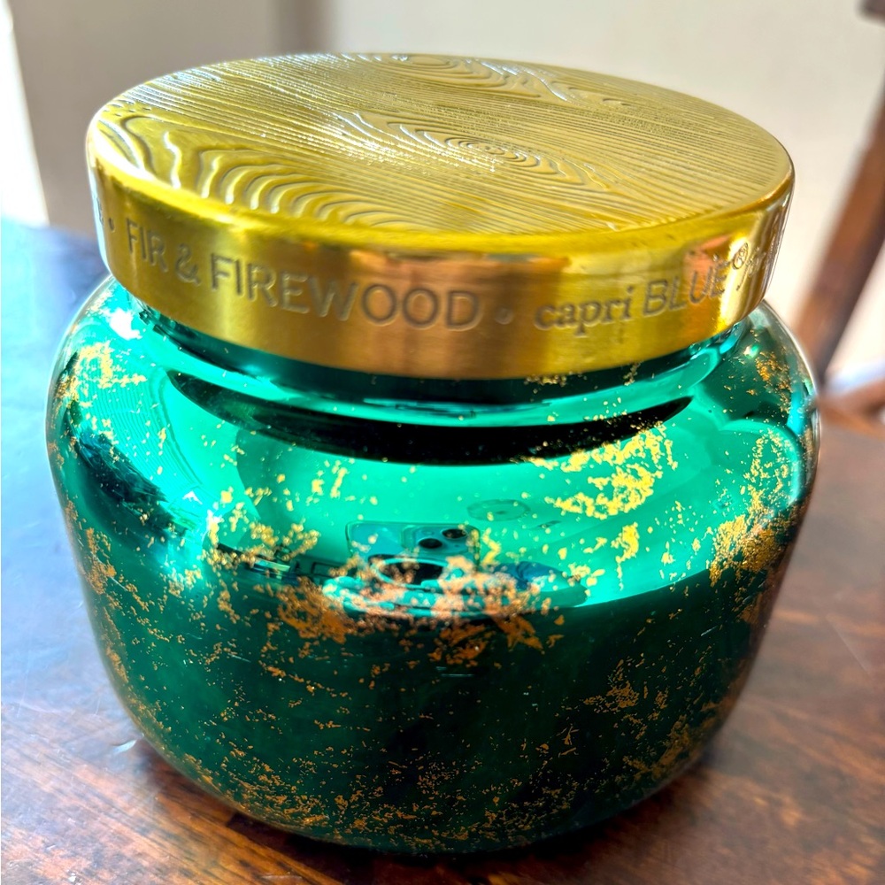 Capri Blue for Anthropologie “Fir & Firewood” candle